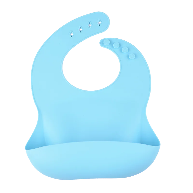 UDSALG🚨Silikone hagesmæk Blå