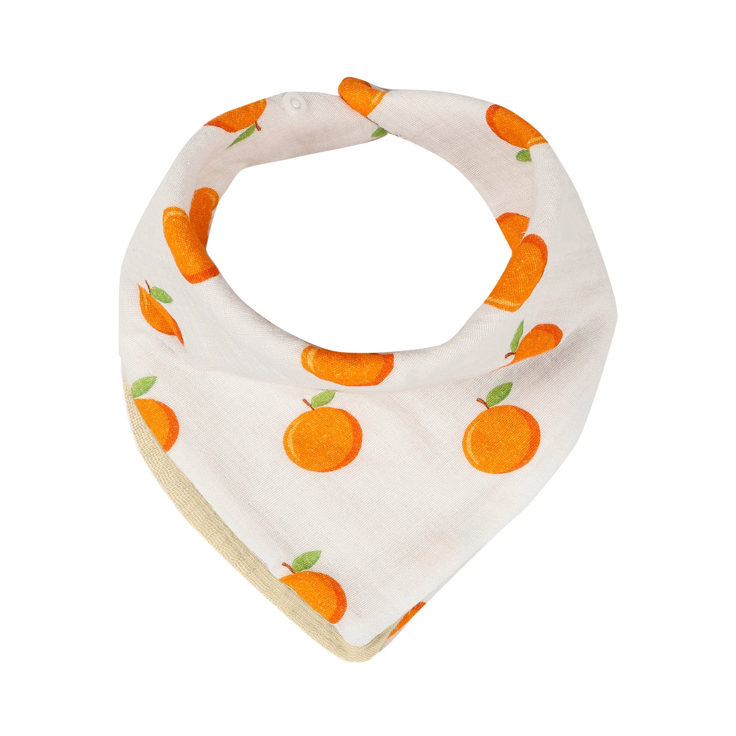 Bandana hagesmæk Mandariner/Sand