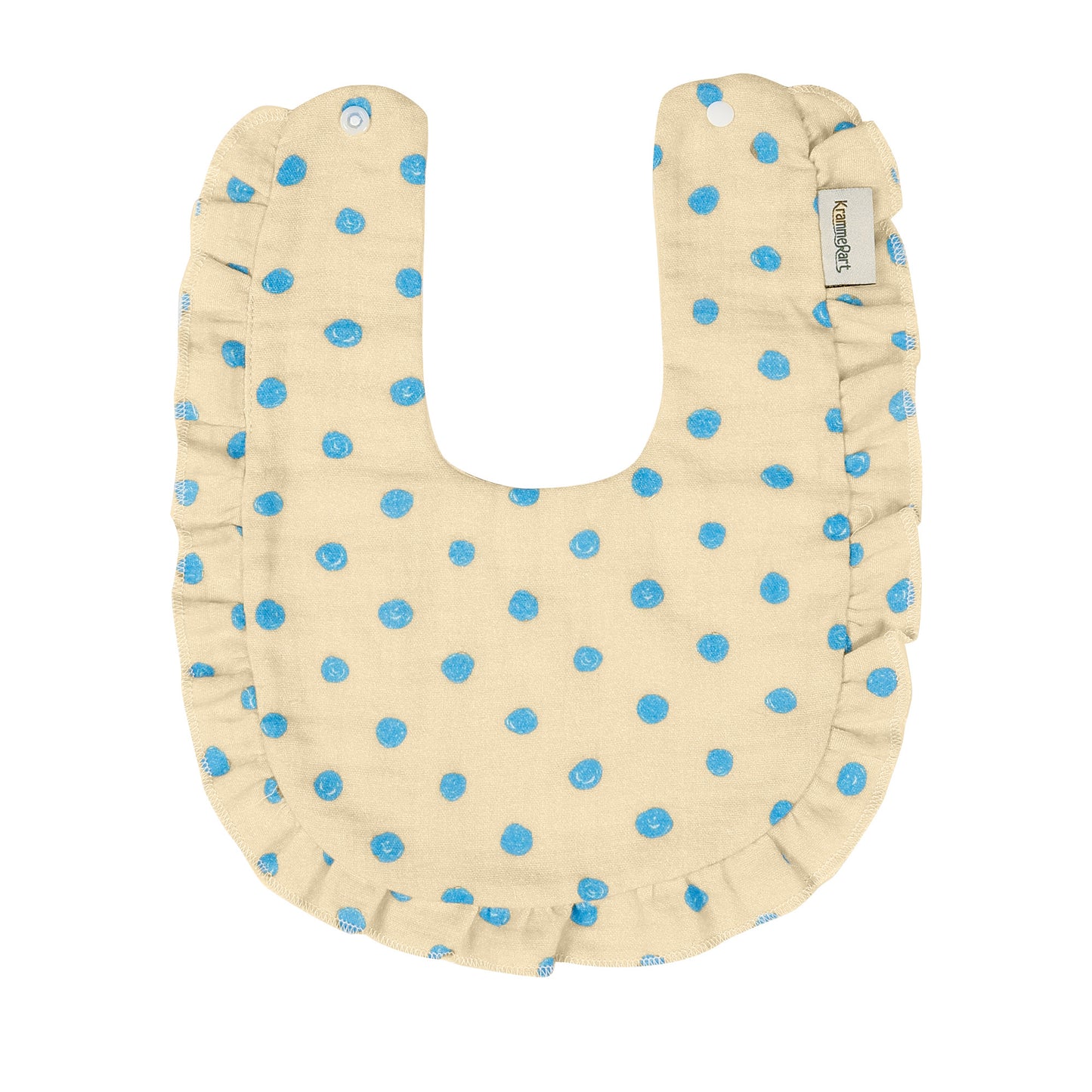 Blonde hagesmæk Blå prikker