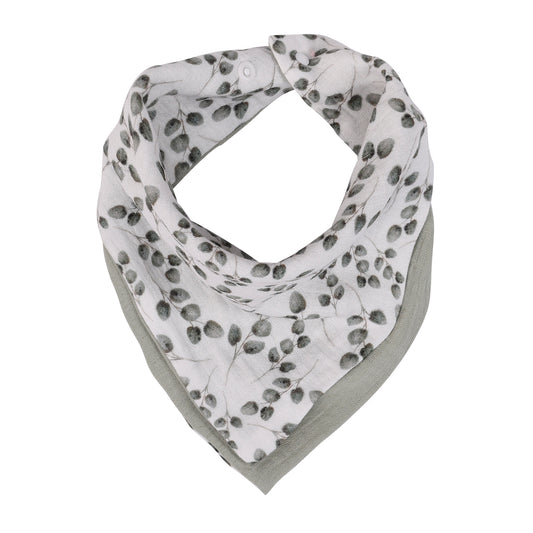 Bandana hagesmæk Grønne blade/Salvie