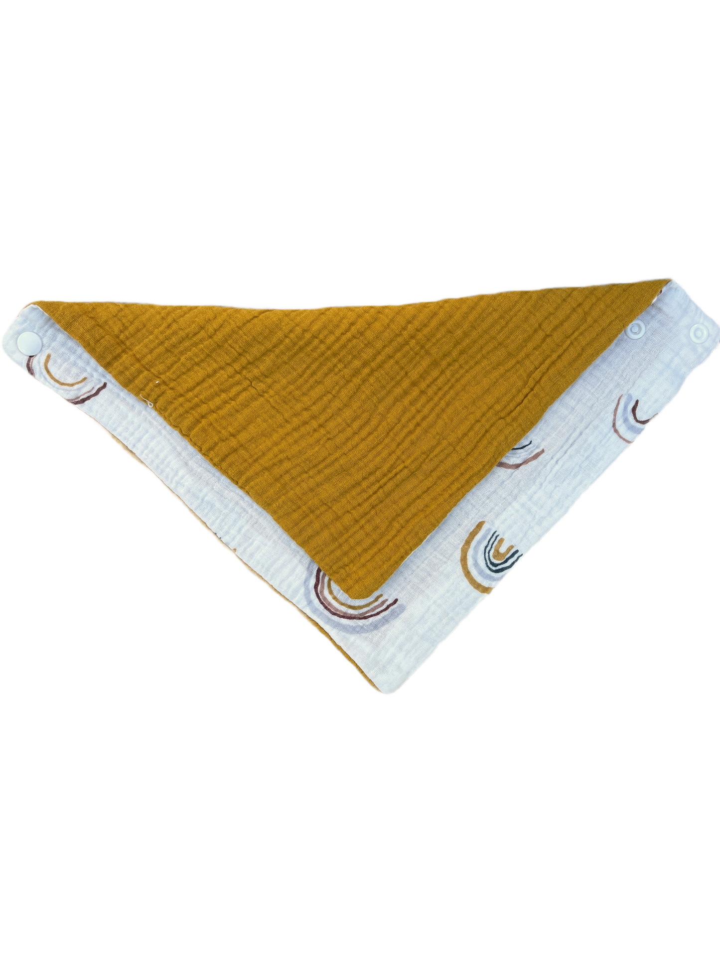 UDSALG🚨 Bandana hagesmæk Regnbue/Karry