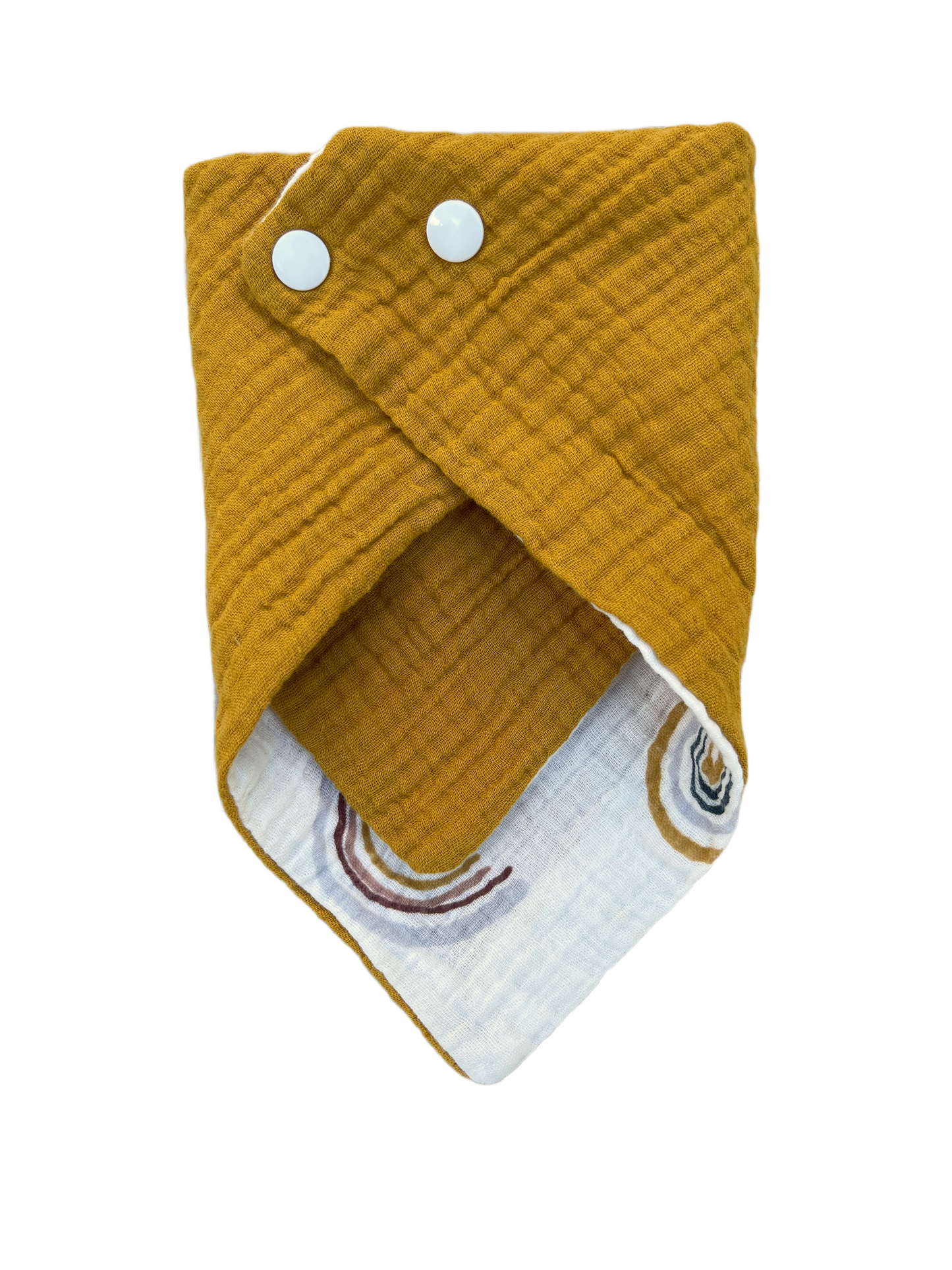 UDSALG🚨 Bandana hagesmæk Regnbue/Karry